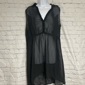 No Boundaries Black Sheer Dress XXL